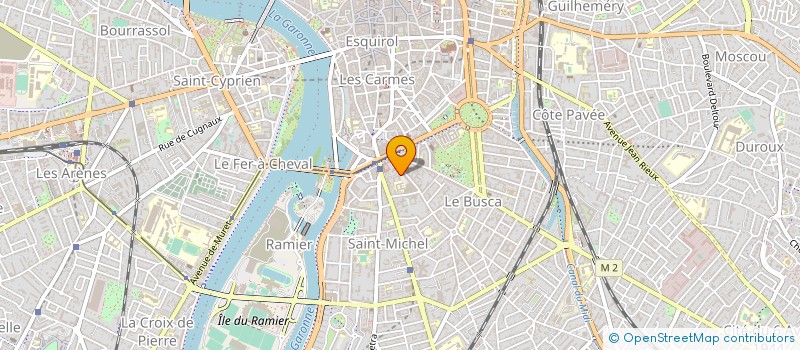 localisation de l'entreprise MER ET MONTAGNE VOYAGES à TOULOUSE