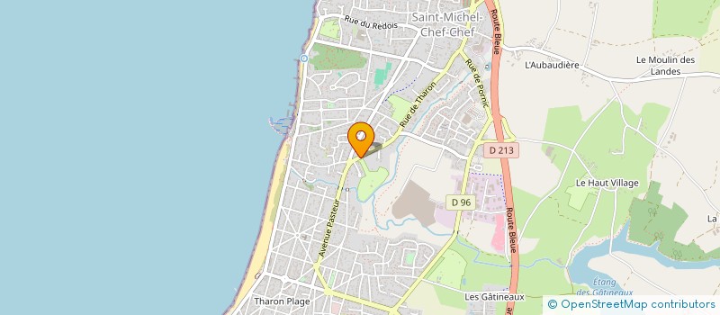 localisation de l'entreprise MER ET NATURE  SAINT-MICHEL-CHEF-CHEF