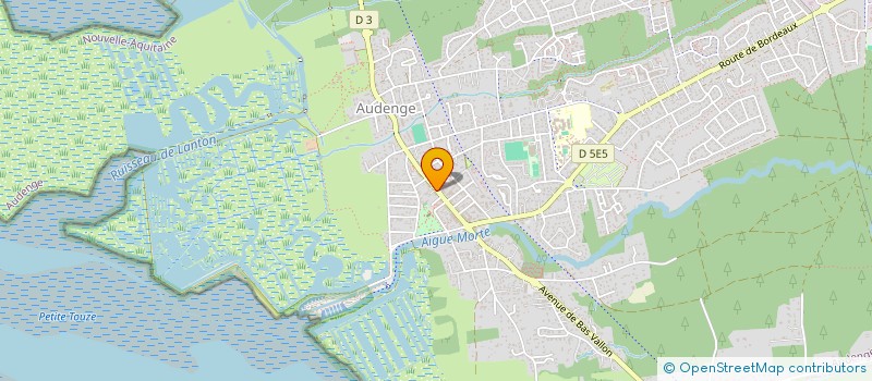 localisation de l'entreprise MER ET PLAGE  AUDENGE