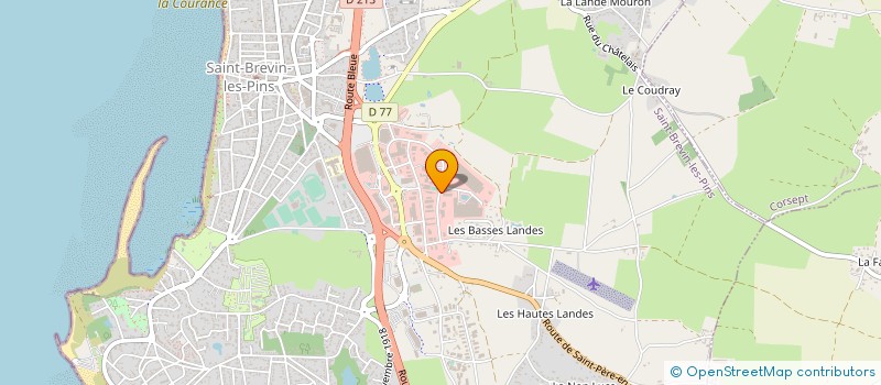 localisation de l'entreprise MER ET SERVICES à SAINT-BREVIN-LES-PINS