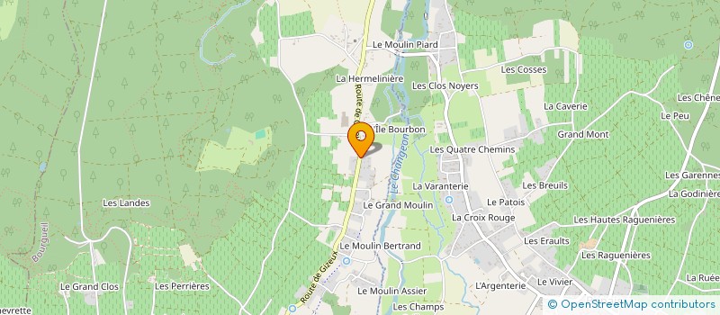 localisation de l'entreprise MER ET SOLEIL  BOURGUEIL