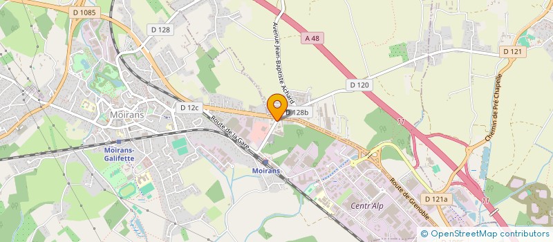 localisation de l'entreprise MER ETANCHEITE à MOIRANS
