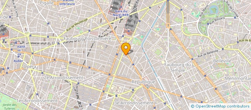 localisation de l'entreprise MER HAUTE PRODUCTION  PARIS