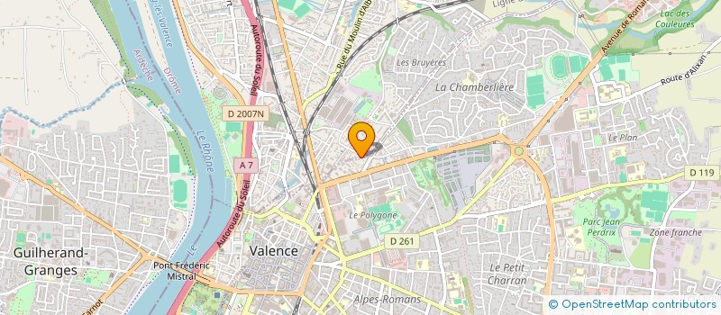 localisation de l'entreprise MER LOISIR à VALENCE