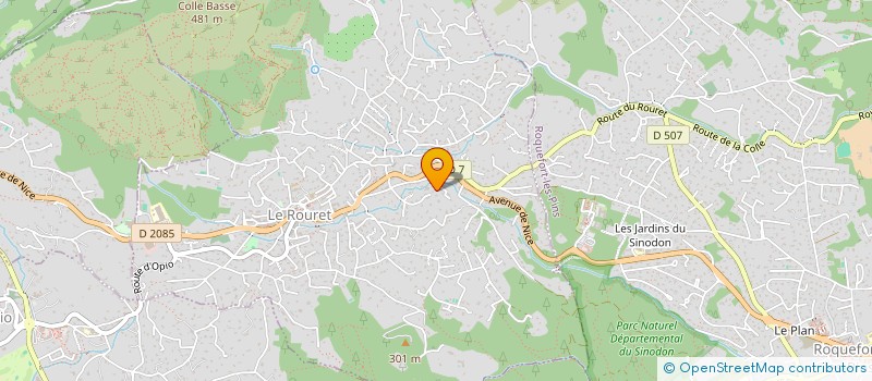 localisation de l'entreprise MER & MERES  CARCES