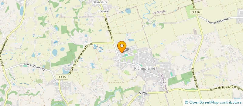 localisation de l'entreprise MER&MERVEILLES  SAINTE-ANNE