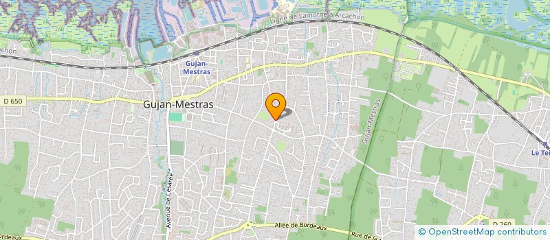 localisation de l'entreprise MER MONTAGNE MANAGEMENT  GUJAN-MESTRAS
