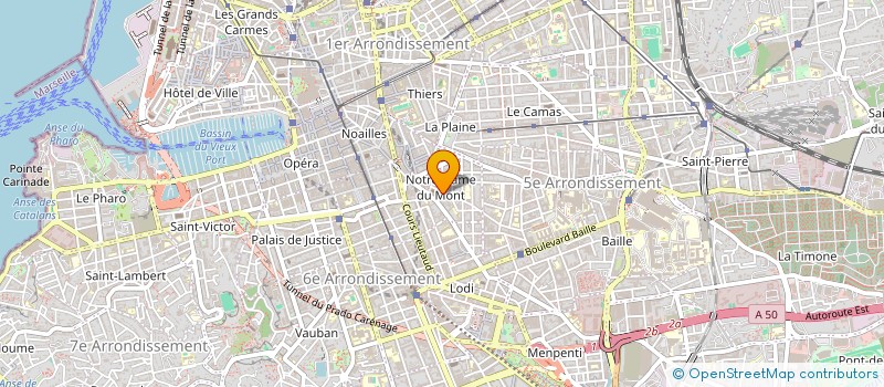 localisation de l'entreprise MER MONTAGNE SECURITE à MARSEILLE