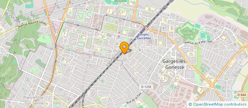 localisation de l'entreprise MER NOIRE CONSTRUCTION  GARGES-LES-GONESSE