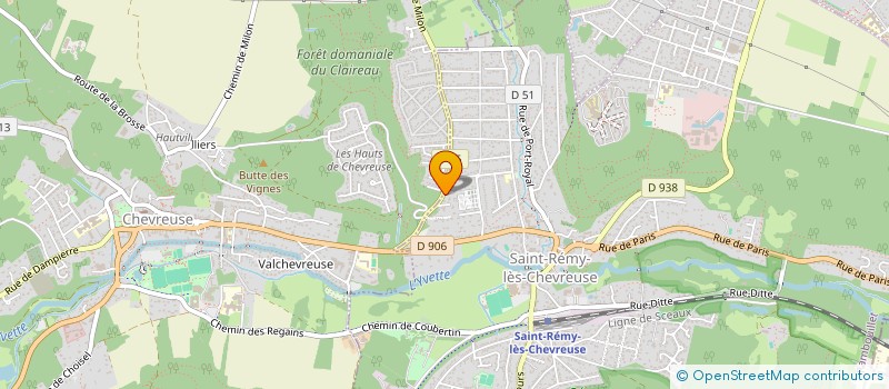 localisation de l'entreprise MER & PINS VACANCES  SAINT-REMY-LES-CHEVREUSE