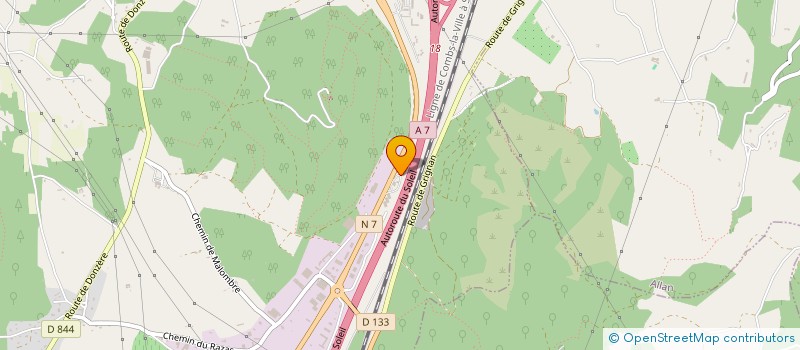 localisation de l'entreprise MER-SEA NAVIGATION  MALATAVERNE