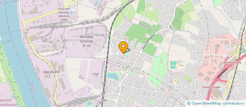 localisation de l'entreprise MER TAXI  BASSENS