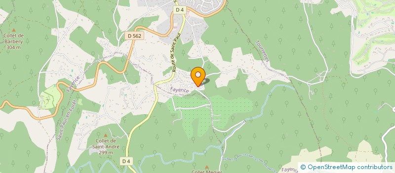 localisation de l'entreprise MER & VOILE  FAYENCE