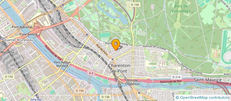 localisation de l'entreprise MER VOILE ET TRANSMISSION  CHARENTON-LE-PONT