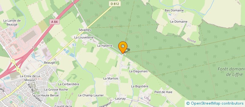 localisation de l'entreprise MERA  LIFFRE