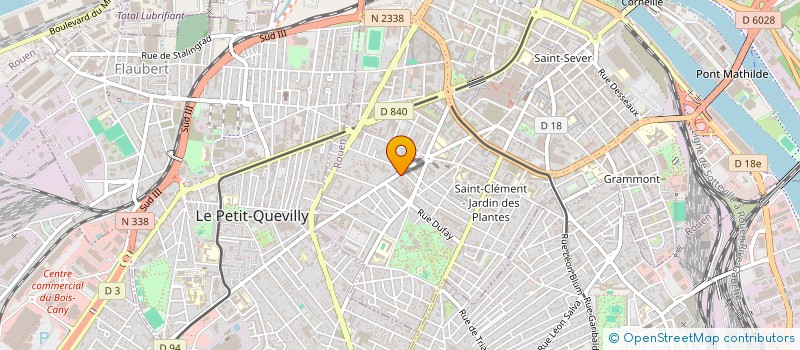 localisation de l'entreprise MERA CACHEMIRE à ROUEN