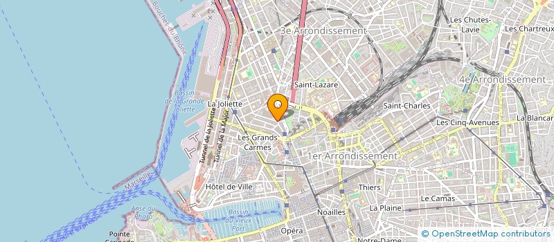 localisation de l'entreprise MERABET à MARSEILLE
