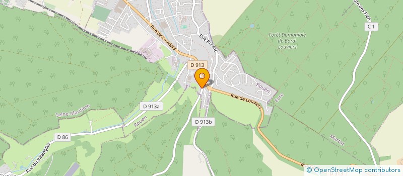 localisation de l'entreprise MERABET-VILLANI  SAINT-PIERRE-LES-ELBEUF