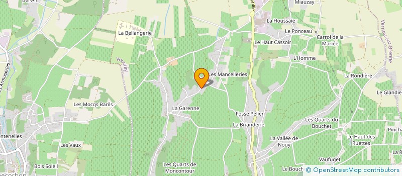 localisation de l'entreprise MERADI  VOUVRAY