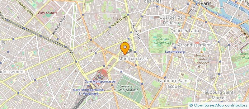 localisation de l'entreprise MERAK à PARIS