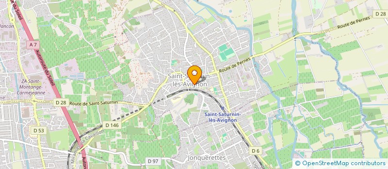 localisation de l'entreprise MERAKI à SAINT-SATURNIN-LES-AVIGNON