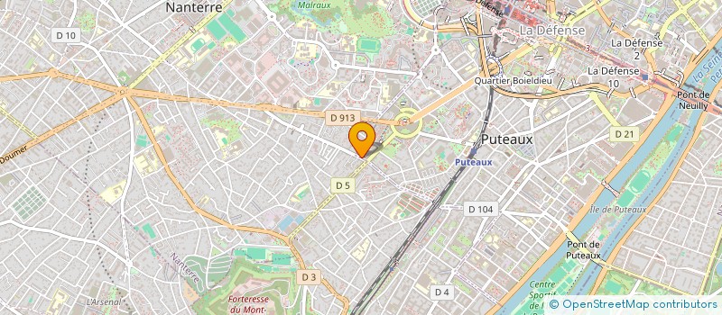 localisation de l'entreprise MERAKI HOLDING  PUTEAUX