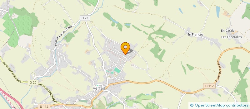 localisation de l'entreprise MERAKIANA  VERFEIL