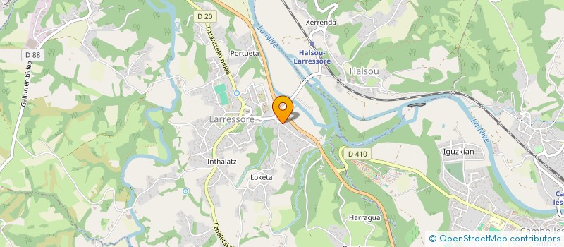 localisation de l'entreprise MERAKIKAFE  LARRESSORE