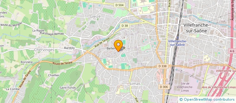 localisation de l'entreprise MERAM-FOOD  VILLEFRANCHE-SUR-SAONE