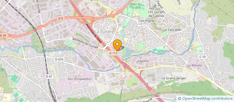localisation de l'entreprise MERAM MEUBLE  VITROLLES