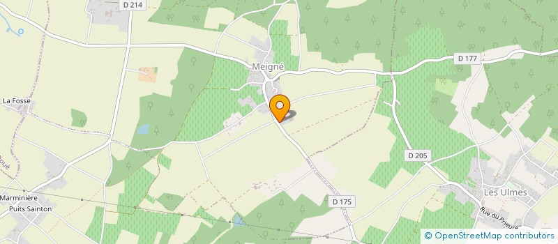 localisation de l'entreprise MERANT à DOUE-EN-ANJOU