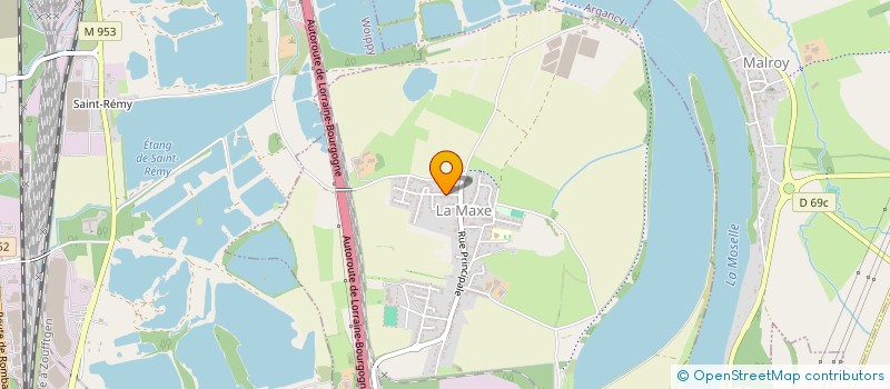 localisation de l'entreprise MERANTI MENUISERIE ET AGENCEMENT  LA MAXE