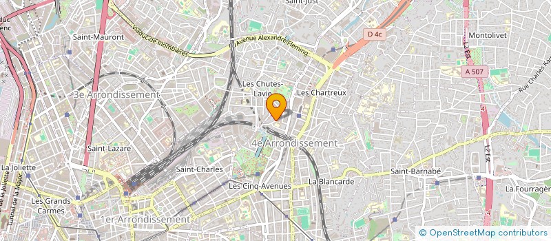 localisation de l'entreprise MERAPI  MARSEILLE