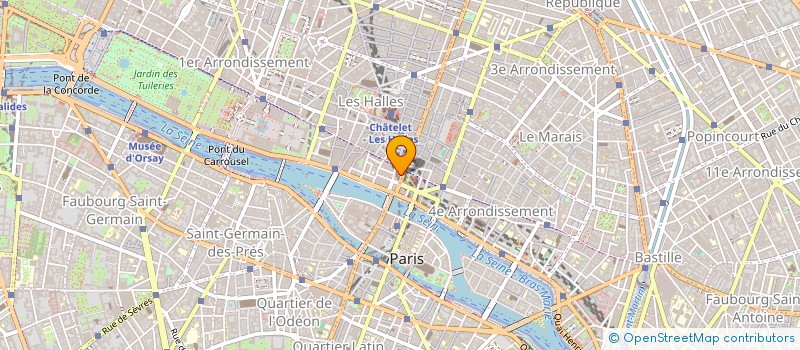 localisation de l'entreprise MERATIVE FRANCE à PARIS