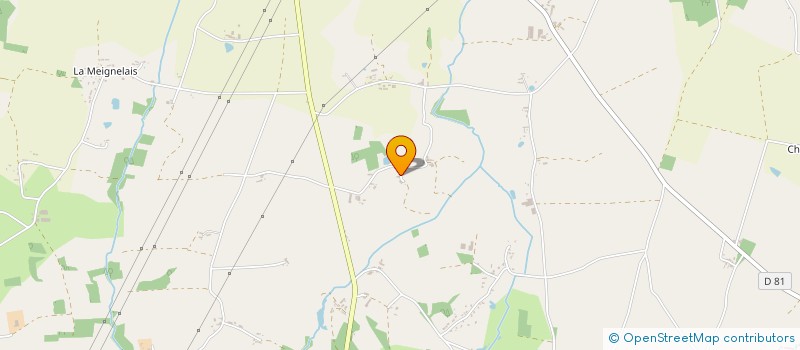 localisation de l'entreprise MERAUD FRANCOIS  FAY-DE-BRETAGNE