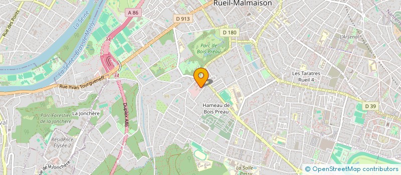 localisation de l'entreprise MERAUDE ESTATE à RUEIL-MALMAISON