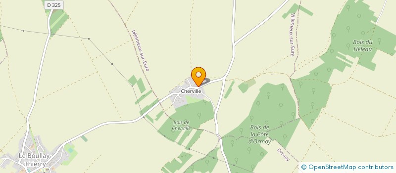 localisation de l'entreprise MERAY ARNAUD à VILLEMEUX-SUR-EURE