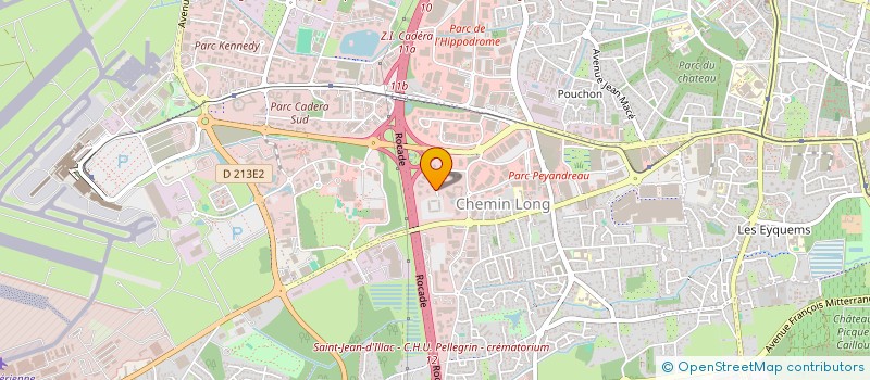 localisation de l'entreprise MERBEAU  MERIGNAC