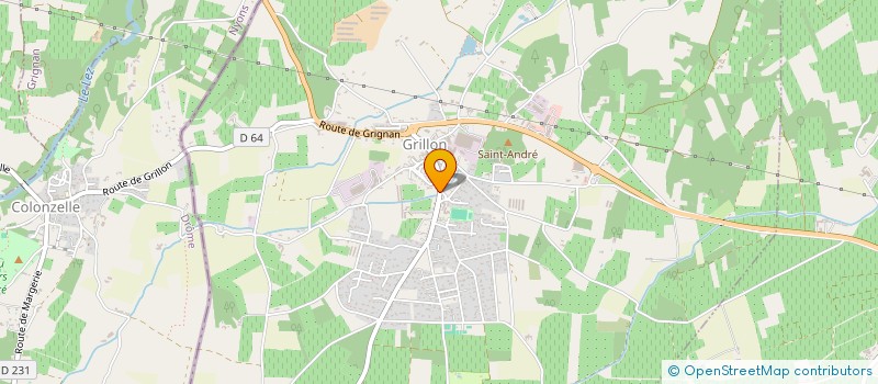 localisation de l'entreprise MERCADAL SARAH & AGATHE  GRILLON