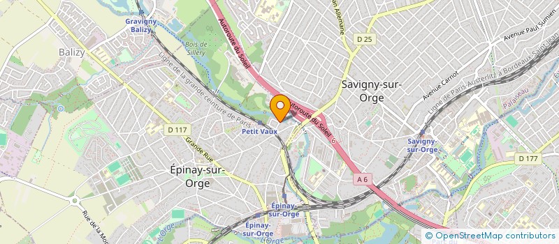 localisation de l'entreprise MERCADIS  EPINAY-SUR-ORGE