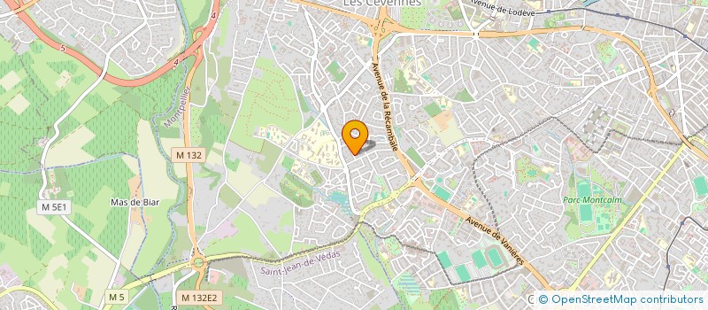 localisation de l'entreprise MERCAM  MONTPELLIER