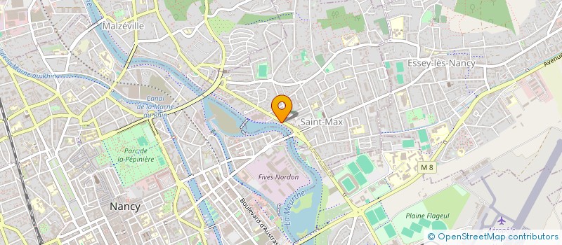 localisation de l'entreprise MERCAMBIA  SAINT-MAX