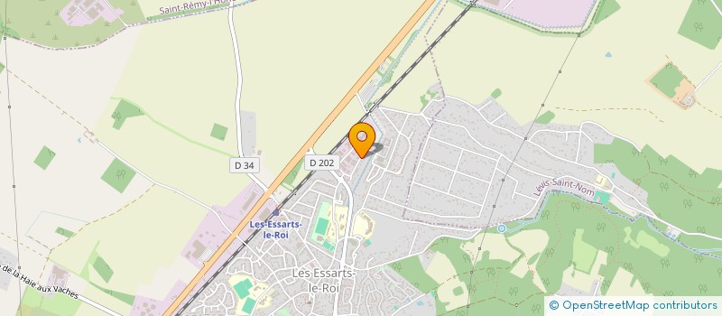 localisation de l'entreprise MERCAN  LES ESSARTS-LE-ROI