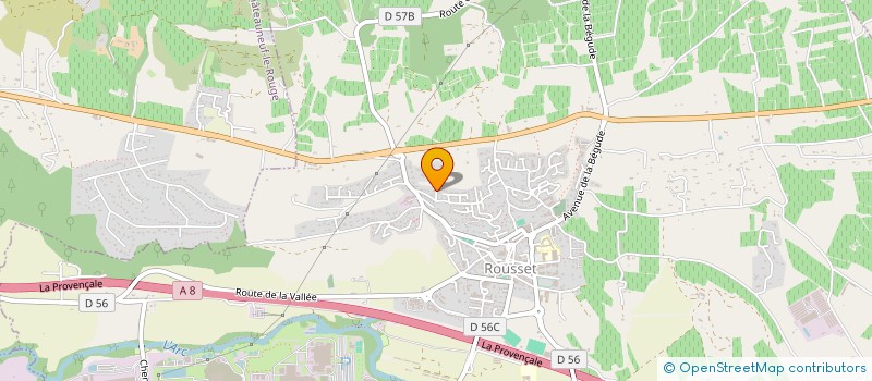 localisation de l'entreprise MERCANSULTING  ROUSSET