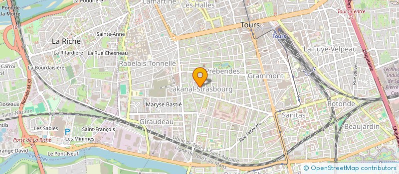 localisation de l'entreprise MERCANTILE  TOURS