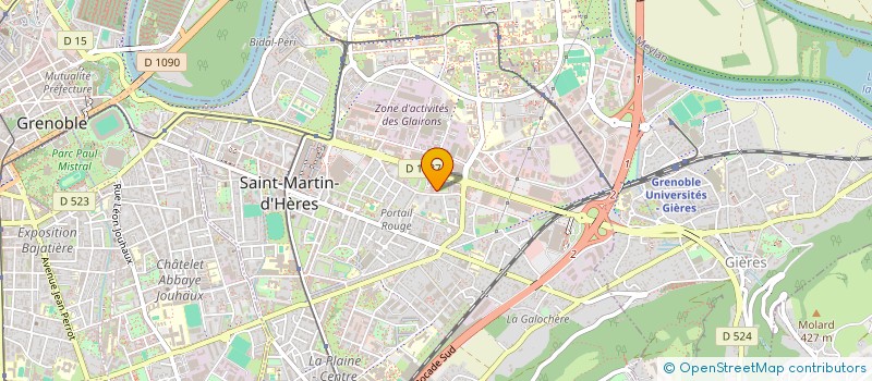 localisation de l'entreprise MERCARI IMMOBILIER  SAINT-MARTIN-D'HERES