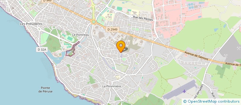 localisation de l'entreprise MERCASTEL PRESSE à LES SABLES D'OLONNE