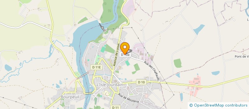 localisation de l'entreprise MERCATAM  L'ISLE-JOURDAIN