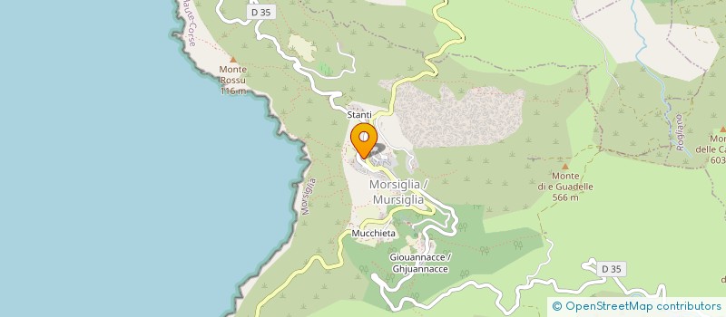 localisation de l'entreprise MERCATELLU à MORSIGLIA
