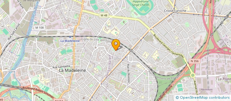 localisation de l'entreprise MERCATIC à MARCQ-EN-BARŒUL
